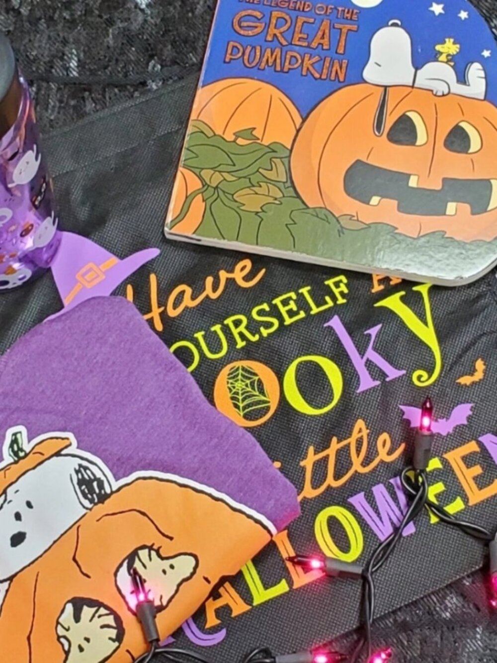 Halloween Snoopy Gift & Goodie Bag for Girls 18 mos Snoopy T-shirt for Toddlers